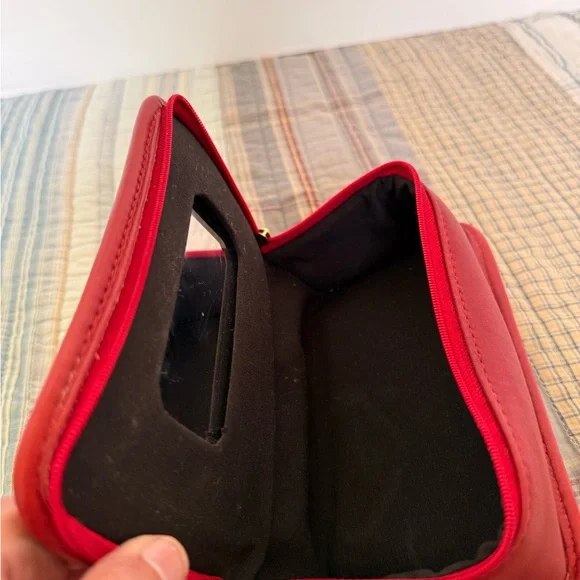 Vintage Coach Chubby Cosmetic/Travel Case - Red (#6925) - Picture 9 of 10